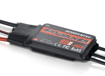 Регулятор хода Hobbywing Skywalker 80A 6s UBEC 7А для самолетов с двигателями BLDC