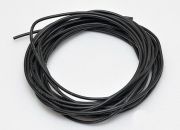 Провод силовой в силиконовой оболочке 18AWG черный (100см)