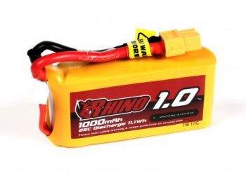 Аккумулятор Rhino 1000mAh 3S 25C литий-полимерный
