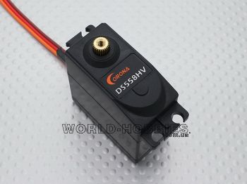 Цифровой сервомеханизм Corona DS558HV 14кг/ 58г/ 0.18с - WORLD-HOBBIES.com.ua