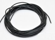 Провод силовой в силиконовой оболочке 22AWG черный (100см)
