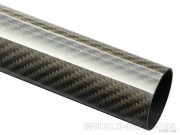 Трубка карбоновая 3K Twill 14 х 12мм длина 1200мм матовая
