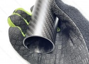 Трубка карбоновая 3K Twill 40 х 37мм, длина 680мм матовая
