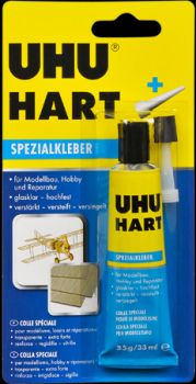 "UHU Hart" Клей для жестких пластиков - WORLD-HOBBIES