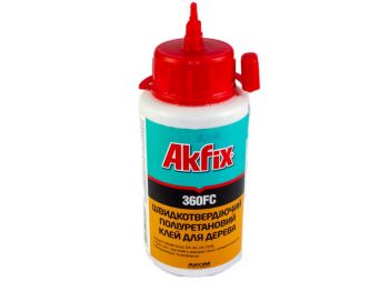 Клей полиуретановый 360FC D4 водостойкий (150г) Akfix - WORLD-HOBBIES