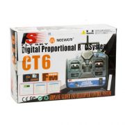 FlySky CT6B 6-канальное радиоуправление 2.4GHz, с приемником FS-R6B (FS-CT6B+FS-R6B)