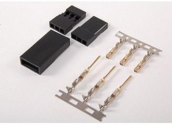 Серво разъем (JR) Gold Plated (1 пара) 
