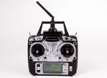 Комплект радиоуправления FlySky FS-T6 6-канальная 2.4GHz с приёмником R6B - WPRLD-HOBBIES