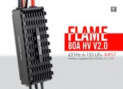 T-motor HV 80A FLAME 621Hz v2 регулятор оборотов 6-12S LiPo для дронов