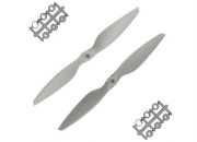 Пропеллер Gemfan 8x4.5 Grey Glass Fiber Nylon MR (1 пара)