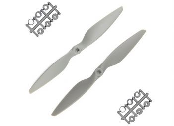 Пропеллер Gemfan 9x4.5 Grey Glass Fiber Nylon MR (1 пара)