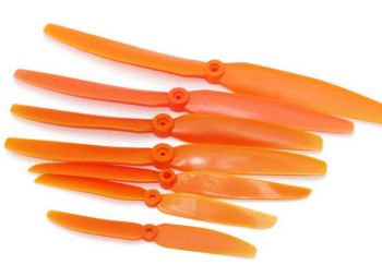 Пропеллер Gemfan 9x5 Orange ABS Direct Drive
