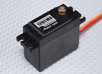 Сервомеханизм Power HD-1201MG 56г/13.2кг/0.14с