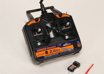 Комплект радиоуправления Hobby King 2.4Ghz V2 6Ch (Mode 2)