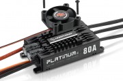 Hobbywing 80A серия Platinum регулятор оборотов v4 6S BEC 10A для самолетов и вертолетов