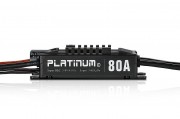 Hobbywing 80A серия Platinum регулятор оборотов v4 6S BEC 10A для самолетов и вертолетов