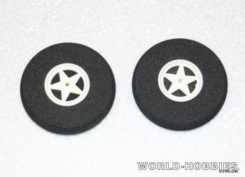 Легкое колесо из пены D60×Φ3×H18mm (2шт) - WORLD-HOBBIES