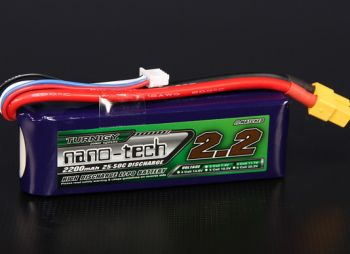 Аккумулятор Turnigy nano-tech 2200mah 3S 25~50C Lipo Pack