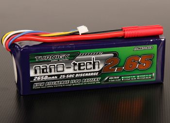 Turnigy nano-tech 2650mah 4S 25~50C Lipo  -WORLD-HOBBIES.com.ua