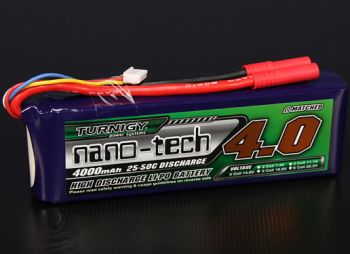Turnigy nano-tech 4000mah 4S 25~50C Lipo -WORLD-HOBBIES.com.ua
