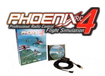USB кабель для симулятора Phoenix 6.0 + софт (совместим c Turnigy, FlySky, Spektrum DX6) - WORLD-HOBBIES