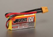  Аккумулятор литий полимерный Rhino 1050mah 2S 20C 