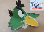 Angry Bird Toucan 580мм зеленый SUPER COMBO (KIT) 