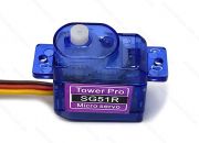 Сервомеханизм TowerPro SG51R Digital 5г/0.8кг/0.07с (оригинал)