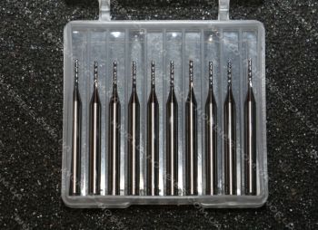Фреза XD d1.0 L38хD3.175 (удаление стружки вниз)  - WORLD-HOBBIES