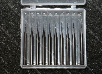 Фреза XE d0.5 L38хD3.175 (удаление стружки вверх)  - WORLD-HOBBIES