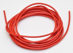 Провод силовой в силиконовой оболочке 14AWG красный (100см) - WORLD-HOBBIES