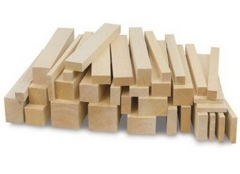 Бальза дерево 54х106х940мм (5.38дм3) первый сорт - WORLD-HOBBIES