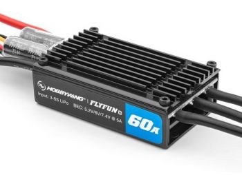 Регулятор хода Hobbywing FLYFUN 60A V5 6s UBEC 8А для самолетов