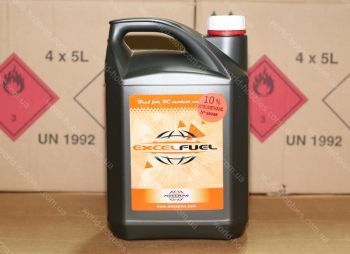 Топливо MECCAMO 10% EXCEL-FUEL SUPER SYNT 5 литров (универсальное)