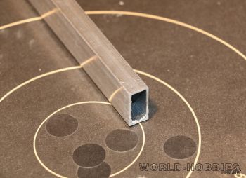 Алюминиевый профиль 10x20 мм стенка 1мм длина 1000мм - WORLD-HOBBIES