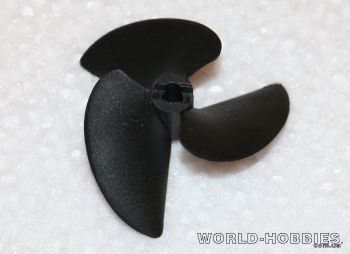 Гребной винт 3-х лопастной D52×P40мм (левого вращения) - WORLD-HOBBIES